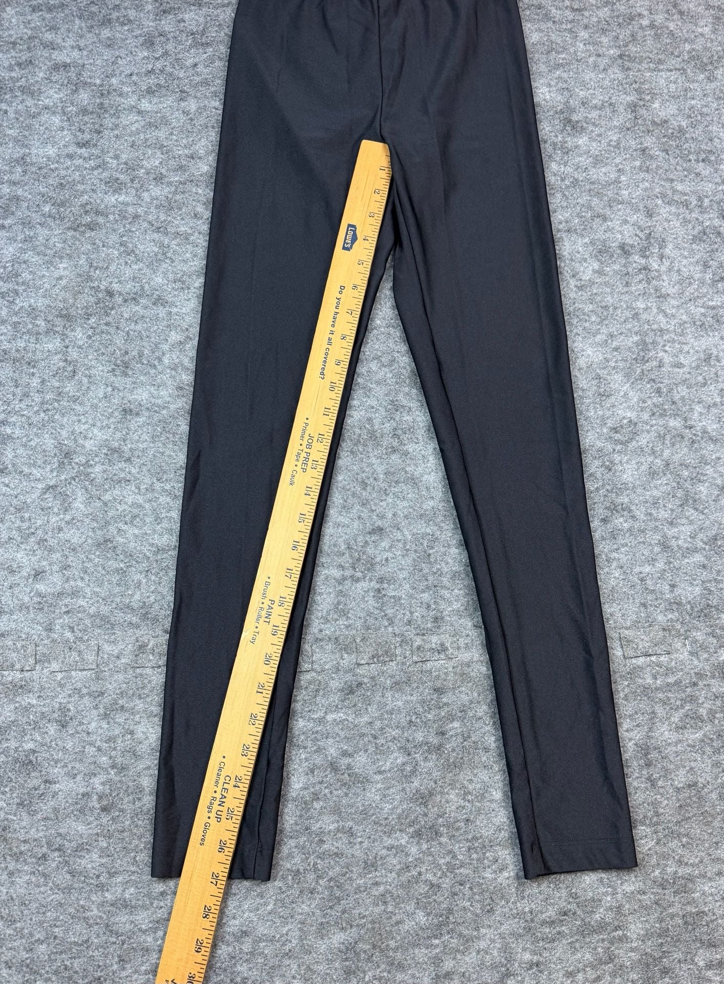 Versace Jeans Couture Black Leggings Logo Waistband Size o 7