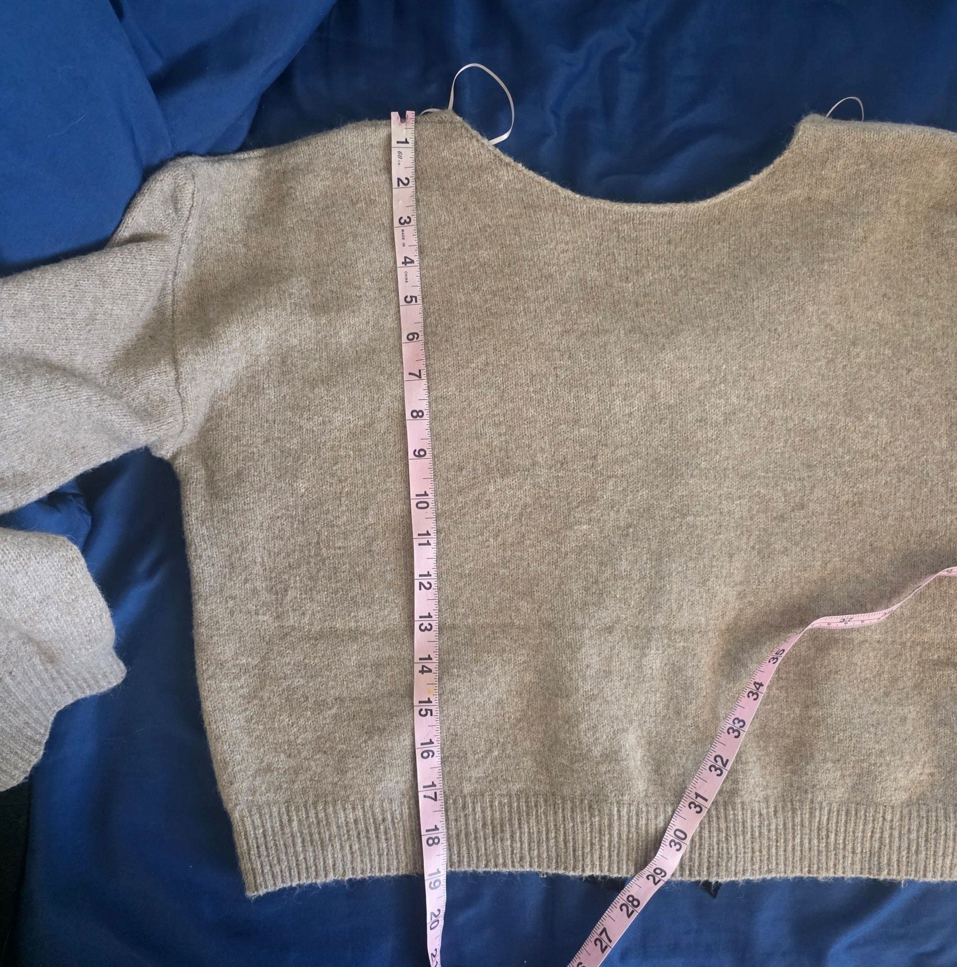 MINE Coquette balletcore Velvet Bow Cardigan Cropped Sweater size Large 8
