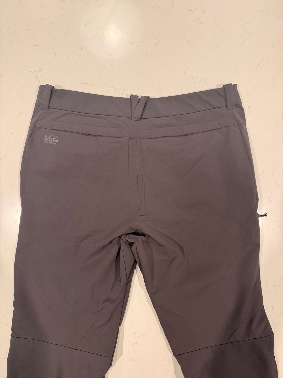 REI Co-op Hiking Pants 36W x 32L Gray Softshell Cargo Outdoor 4