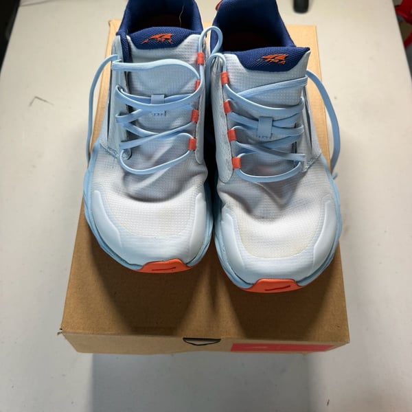 Altra Running Shoes White Light Blue Orange