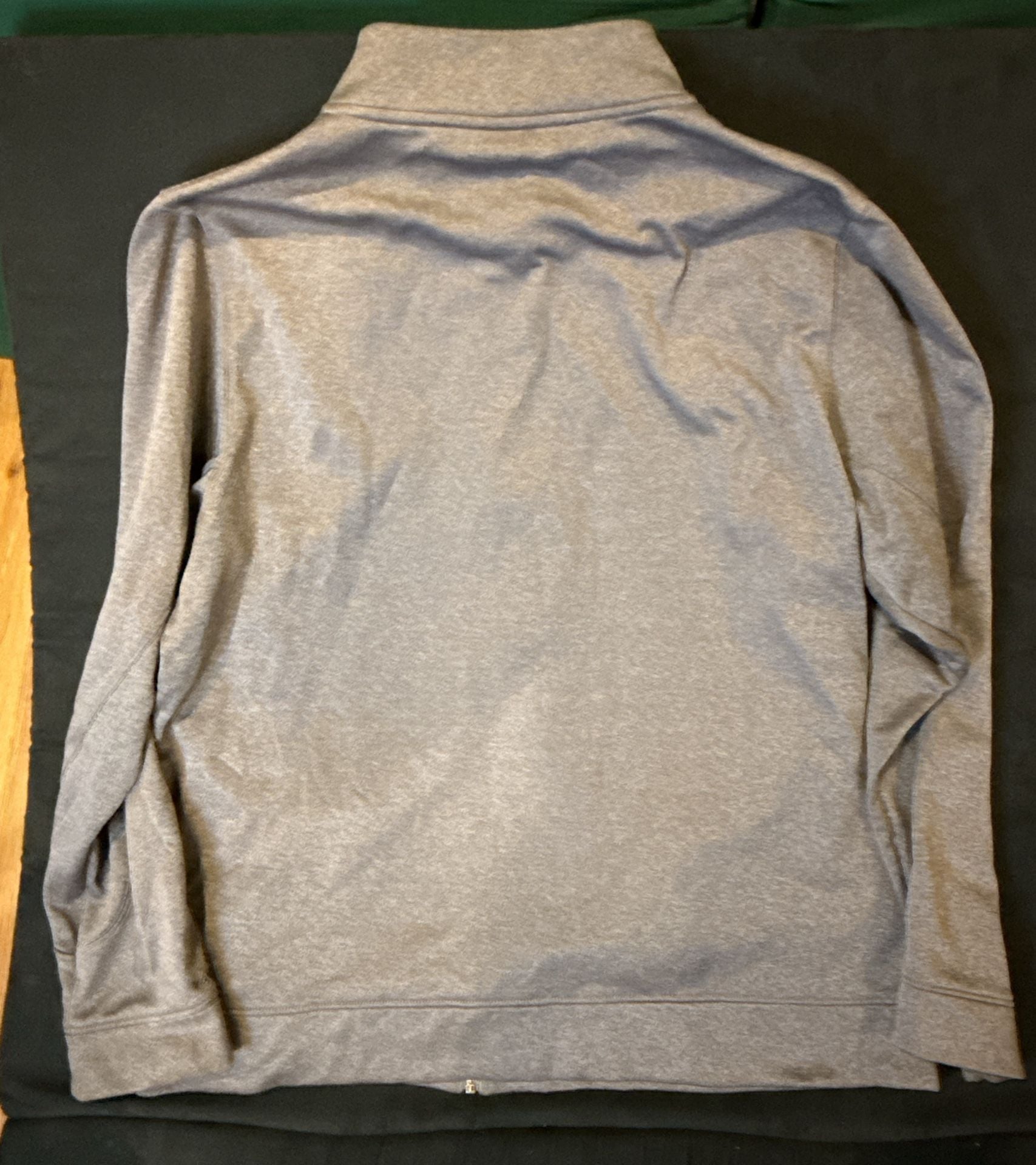Under Armour Full Zip Jacket Size 2XL Gray UA Storm Fleece Athletic 4