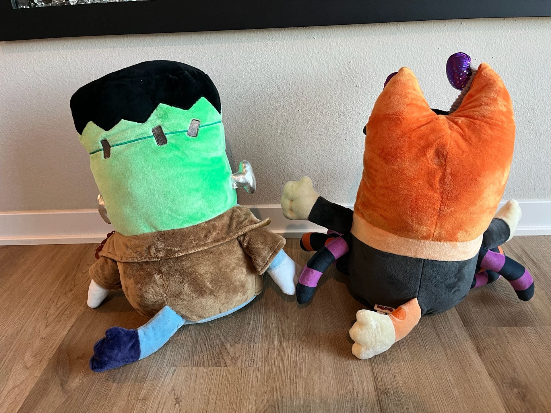 Bluey & Bingo Halloween Jumbo Plushes, Dan Dee, Frankenstein/Spider 2-Piece Set 8