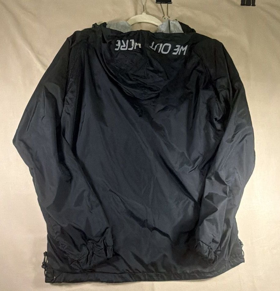 Ripndip Crop Circles Reflective Windbreaker Size M Pullover Hoodie 7