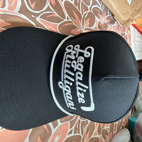 Shankitgolf Legalize Mulligans Black Rope Golf Hat