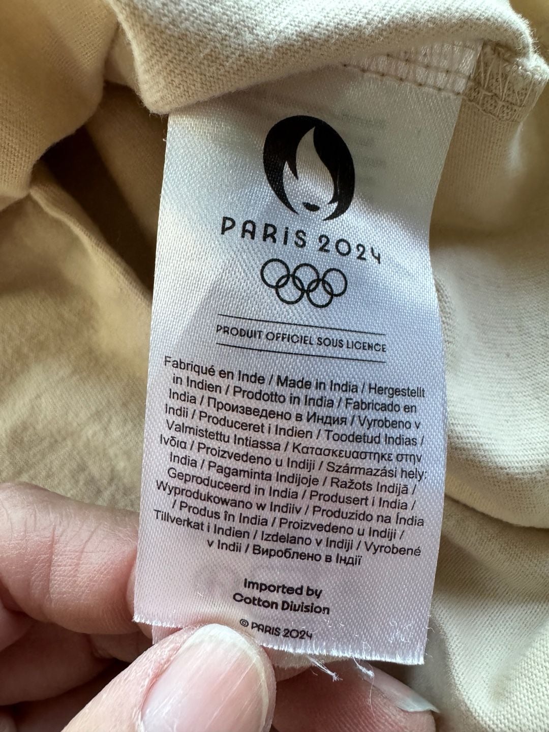 Paris 2024 Olympic Games Mascot Graphic T-Shirt Size M 8