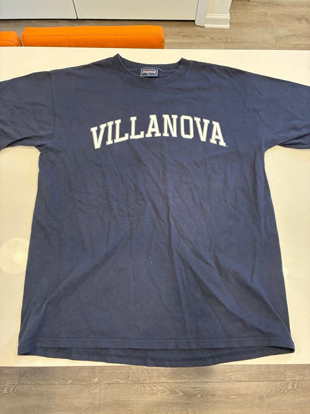 JanSport Villanova T-Shirt Size L Navy Blue College 2