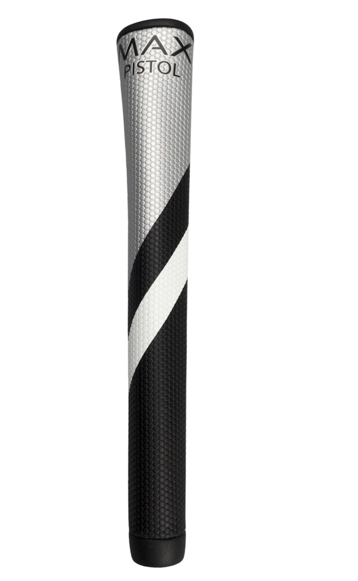 Garsen Max Pistol Putter Grip Black White Silver 1