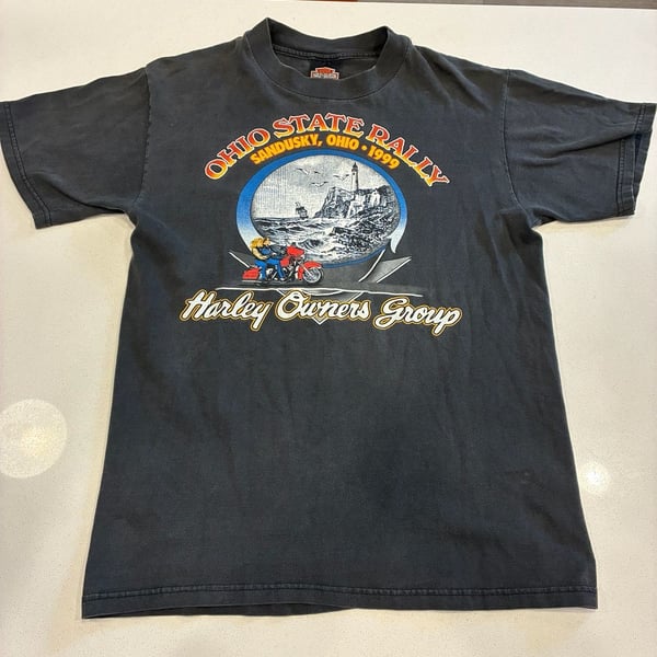 Harley Davidson Ohio State Rally Sandusky 1999 VTG X-large - ,