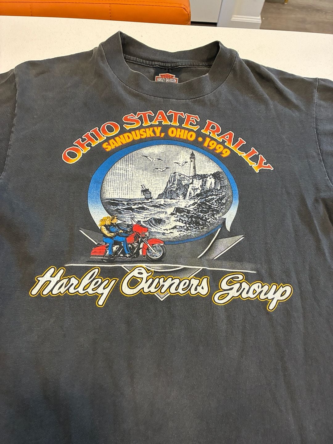 Harley Davidson Ohio State Rally Sandusky 1999 VTG X-large - , 5