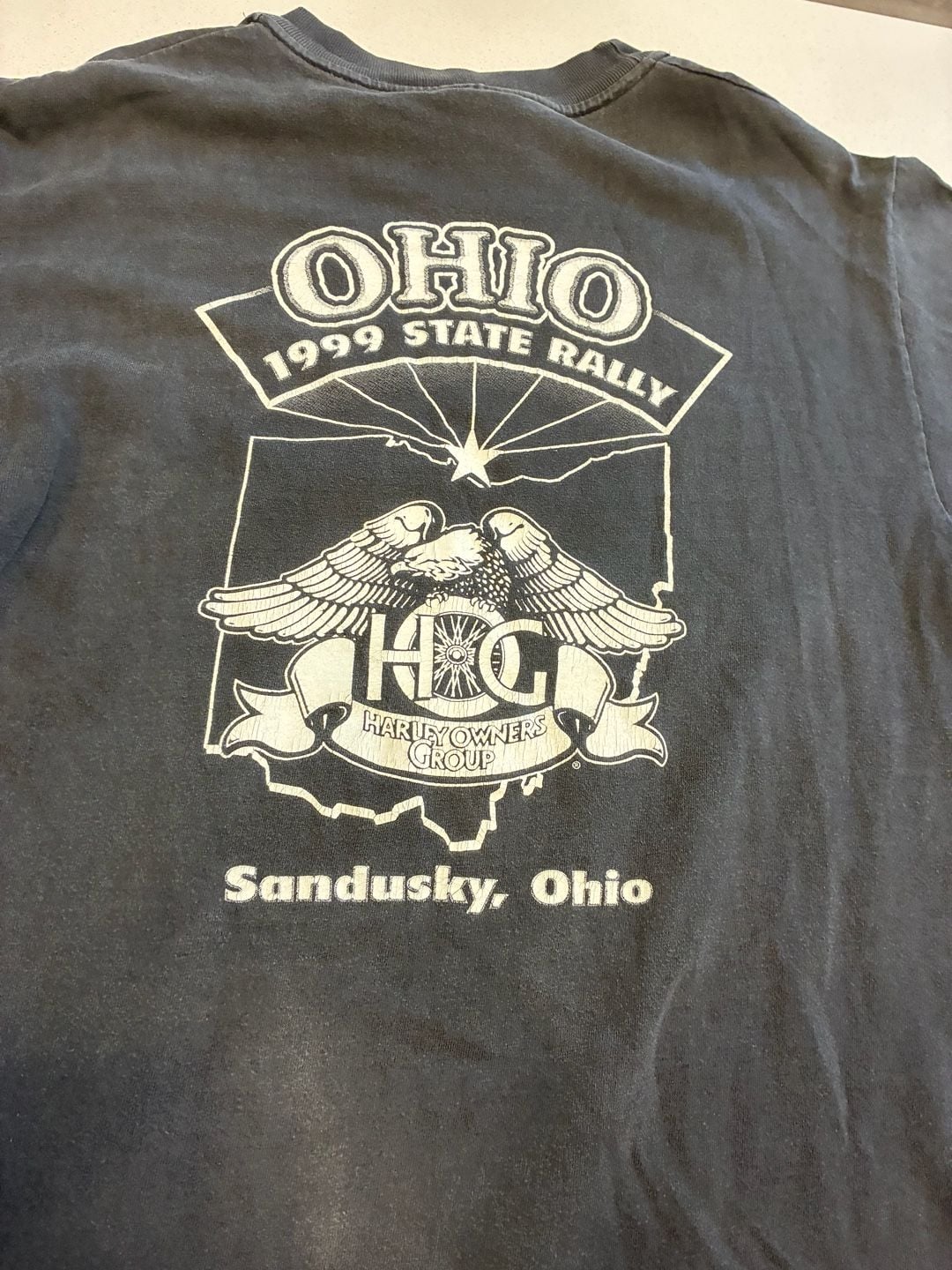 Harley Davidson Ohio State Rally Sandusky 1999 VTG X-large - , 6