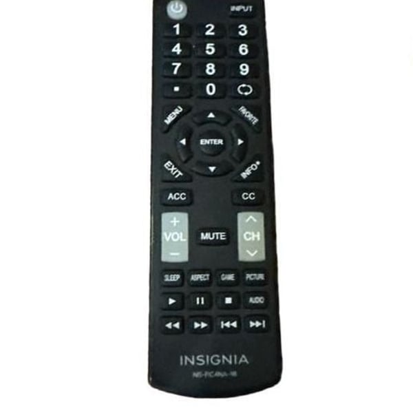 Insignia NS-RC4NA-18 TV Remote Control Black