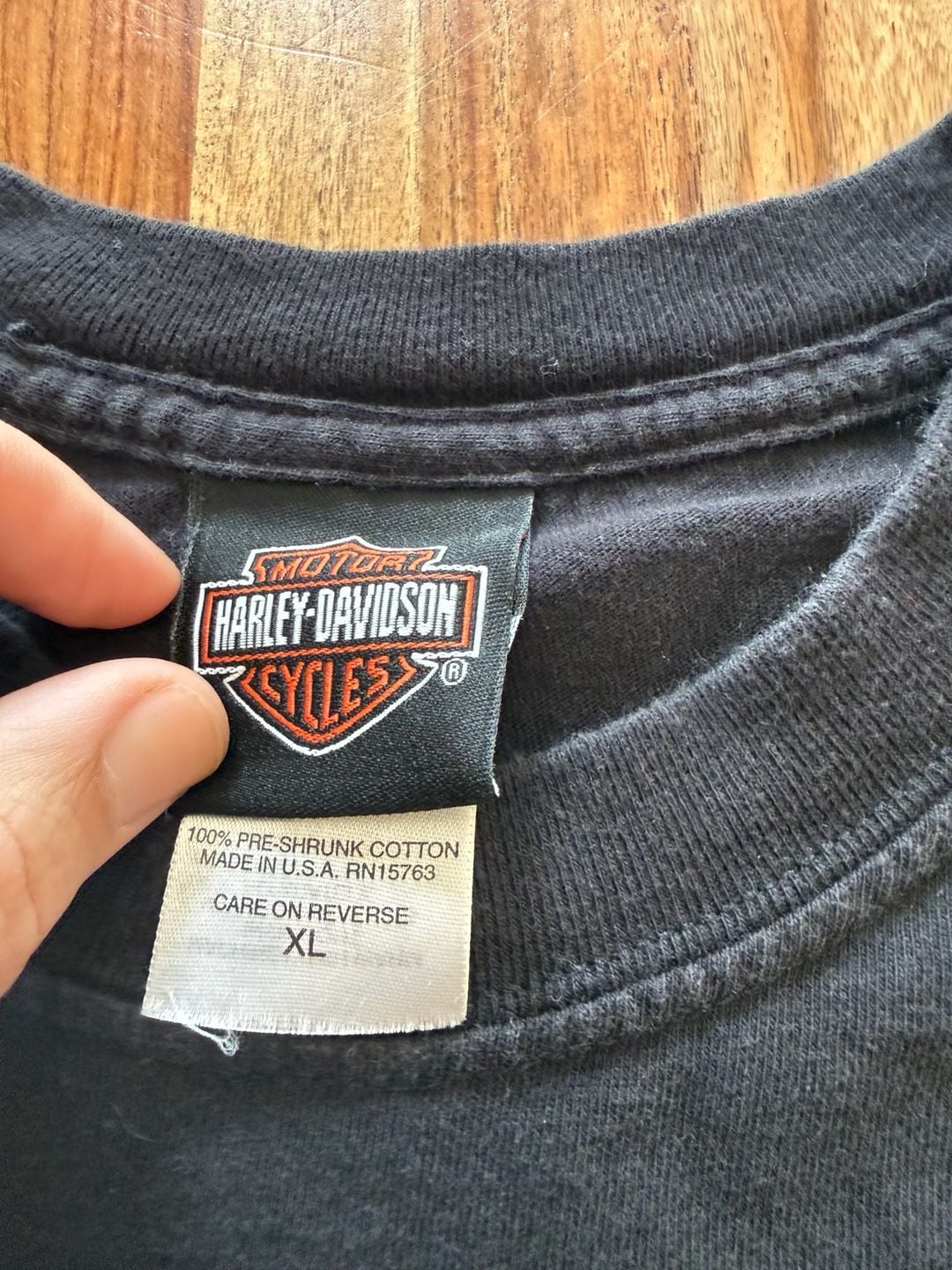 Vintage Harley-Davidson Forged In Iron Jester T-Shirt Size XL 5