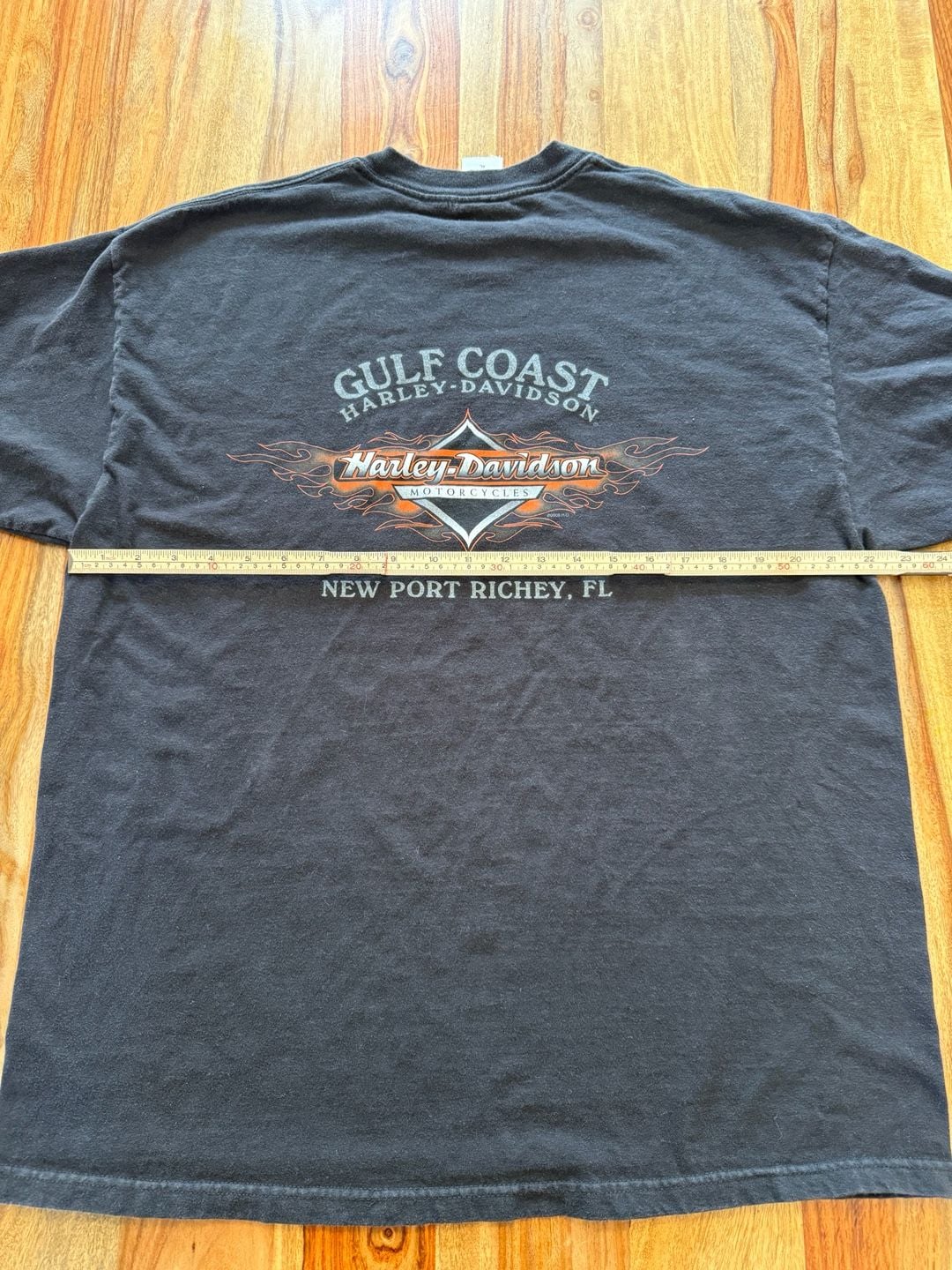 Vintage Harley-Davidson Forged In Iron Jester T-Shirt Size XL 9