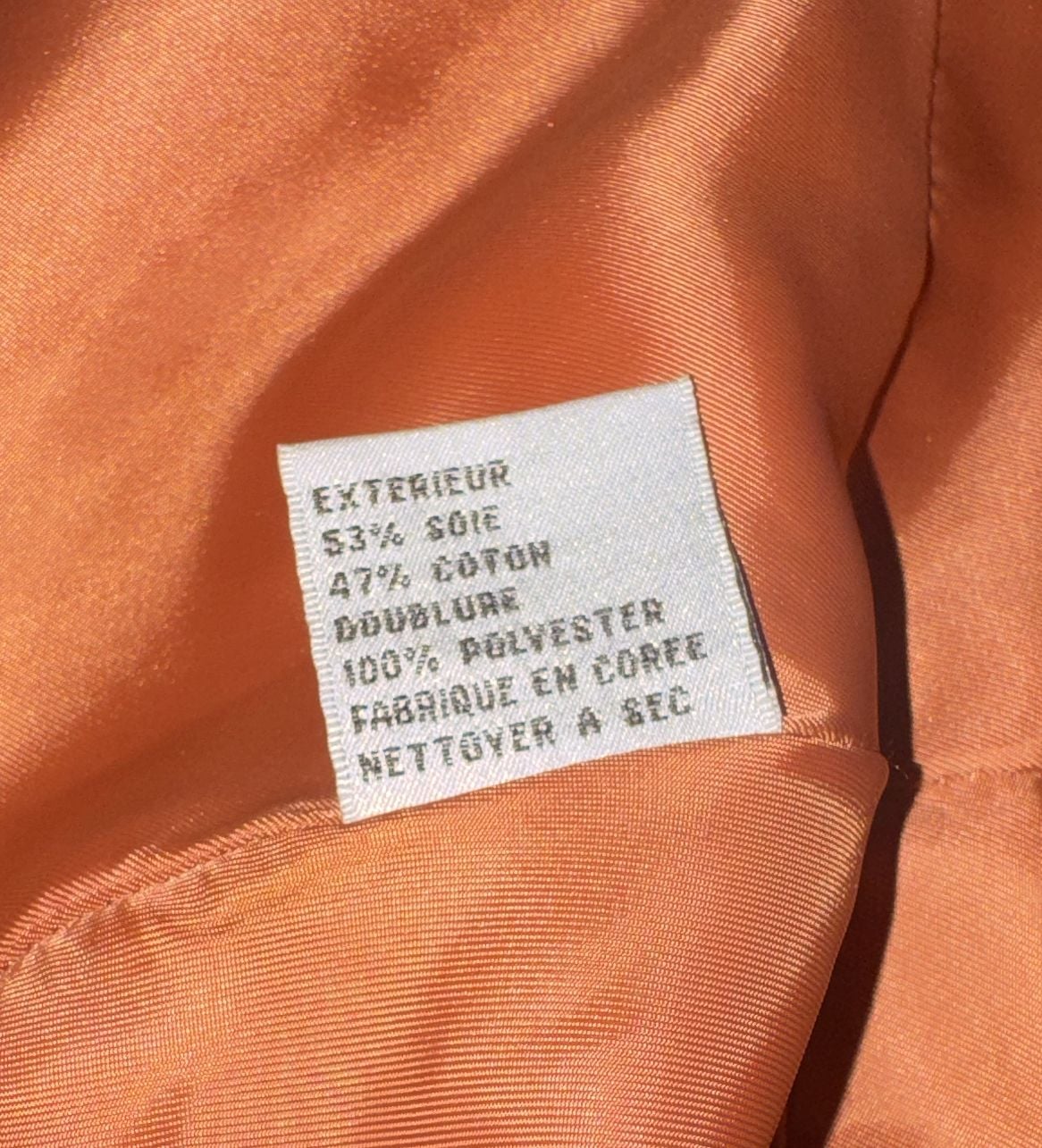 Talbots Safari Jacket Size 14 Orange Button Up Utility Pocket 11