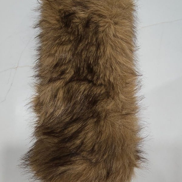 Faux Fur Ear Muffs Brown