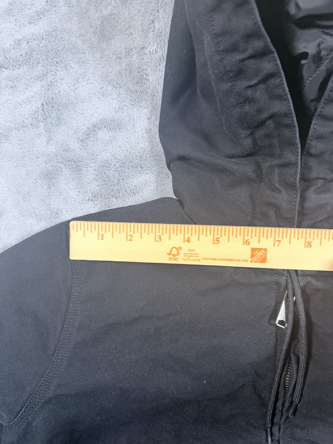 Carhartt J130-W Active Jacket Size S Black Trex Embroidered 6