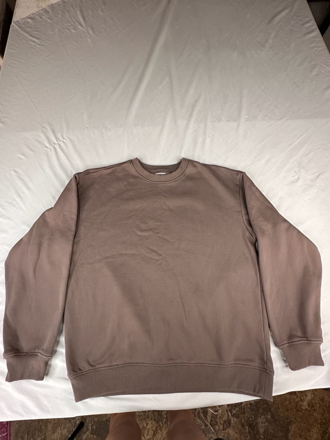 Paper Denim & Cloth Crewneck Sweatshirt Size XL Brown Fleece 2