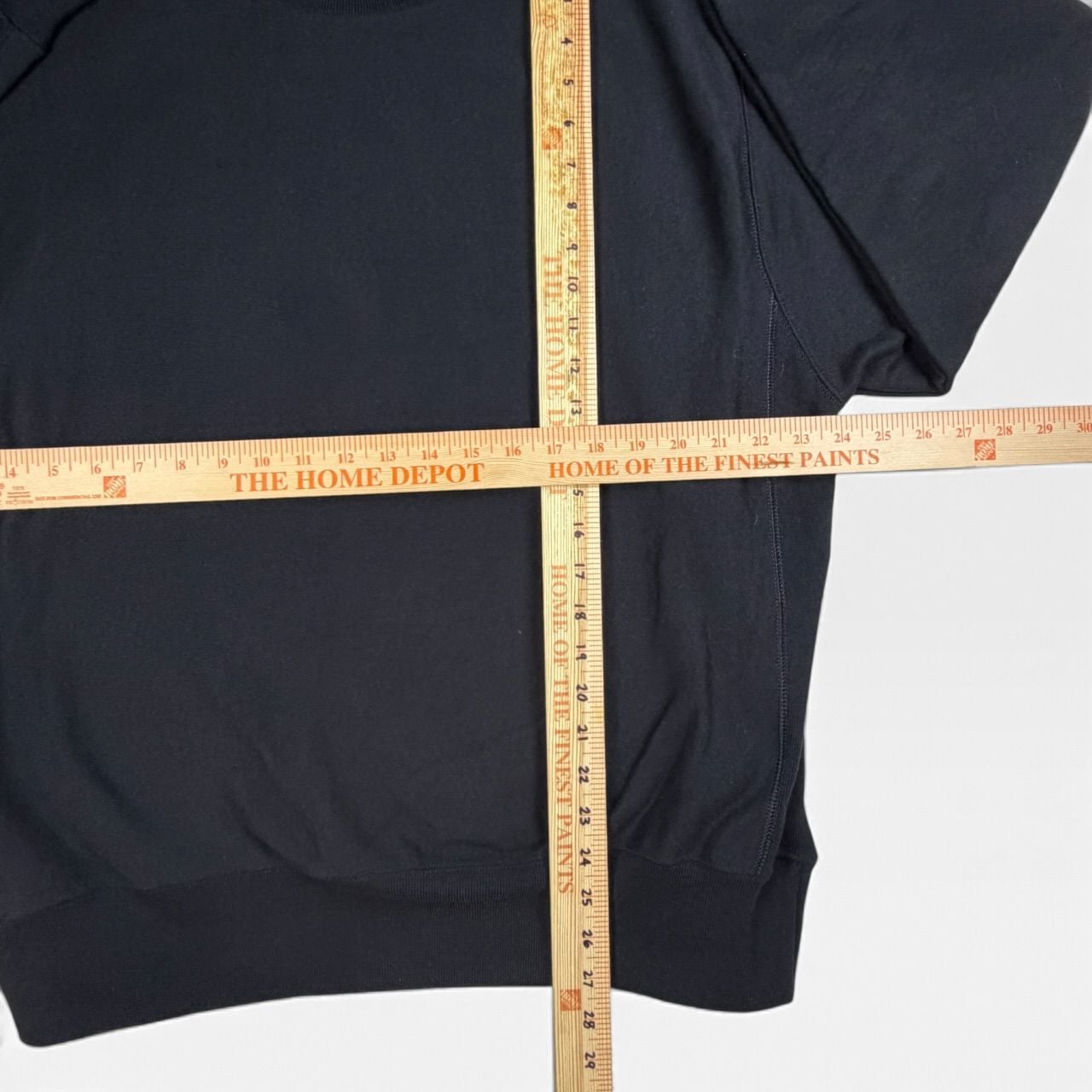 Champion Reverse Weave Heavyweight Crewneck Black L 4