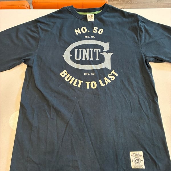 G-Unit No. 50 Built To Last Graphic T-Shirt Size XL