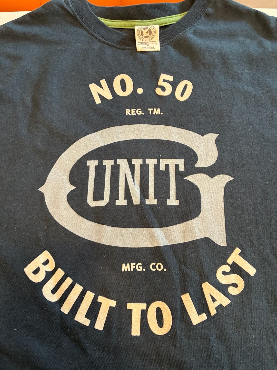 G-Unit No. 50 Built To Last Graphic T-Shirt Size XL 3