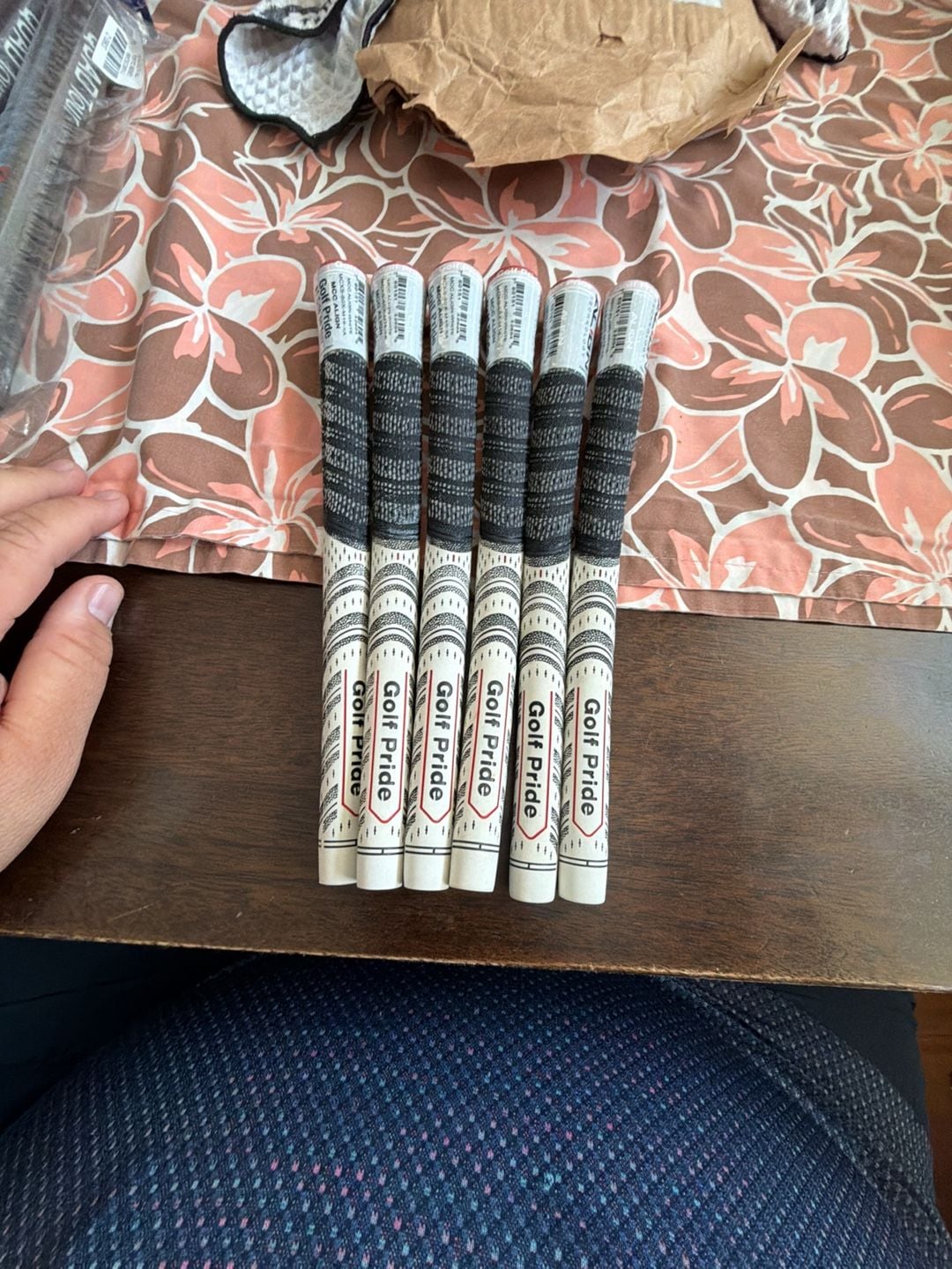 Golf Pride MCC Align Standard Golf Grips White 1