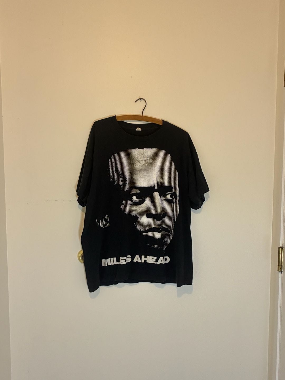 MILES DAVIS Miles Ahead vintage t shirt Large Made In USA jazz art single stitch 2