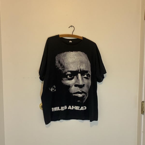 MILES DAVIS Miles Ahead vintage t shirt Large Made In USA jazz art single stitch