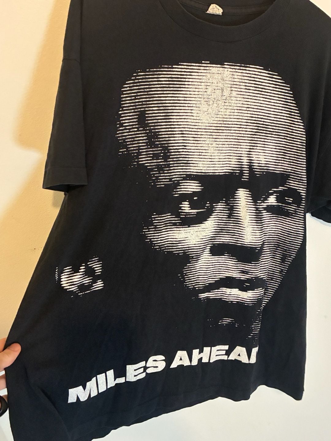 MILES DAVIS Miles Ahead vintage t shirt Large Made In USA jazz art single stitch 3
