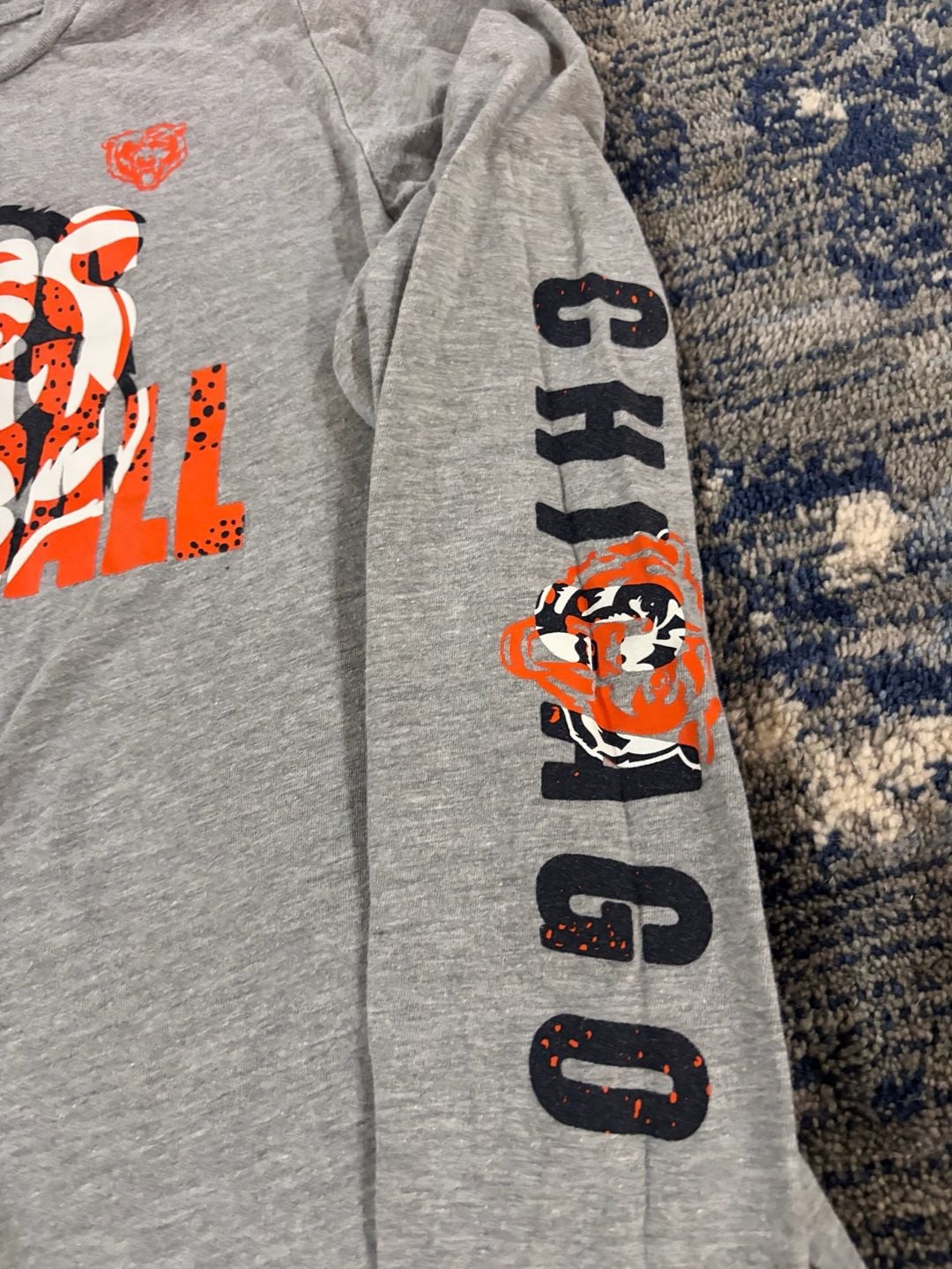 Da’Bears! NFL Chicago Bears Long Sleeve T-Shirt youth 10/12 1