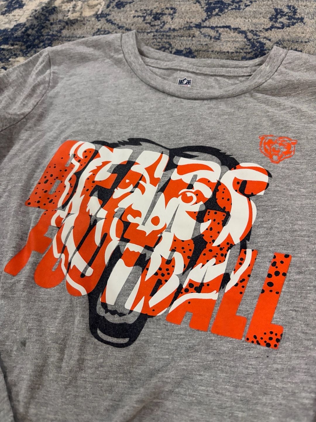 Da’Bears! NFL Chicago Bears Long Sleeve T-Shirt youth 10/12 2