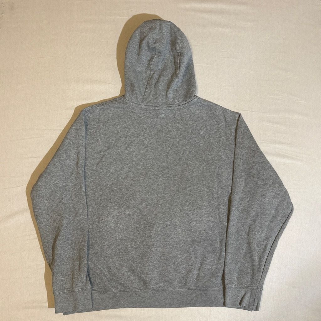 Nike Grey Club Fleece Pullover Hoodie Size XL 3