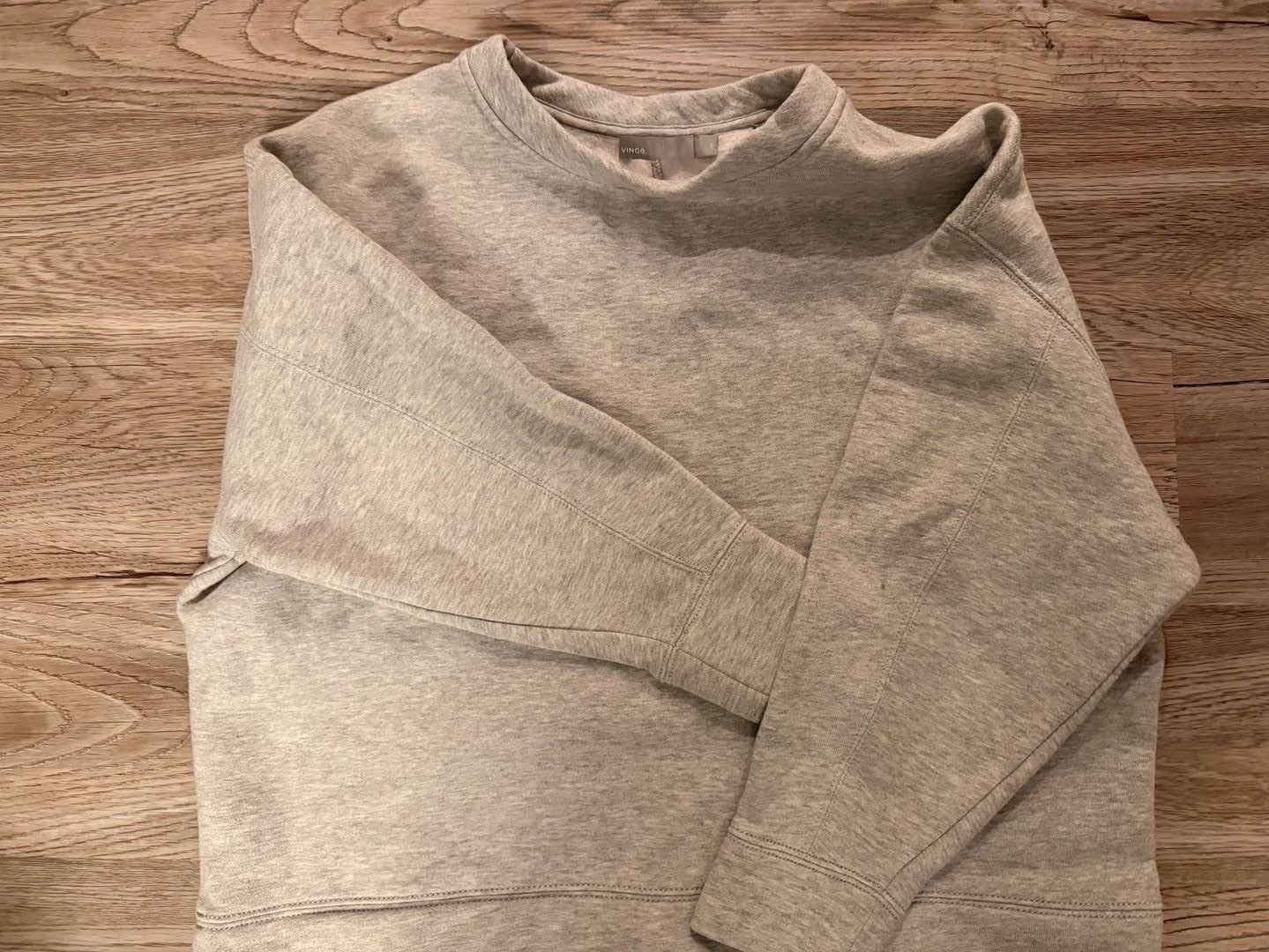 Vince Pullover Sweatshirt Gray Crewneck 2