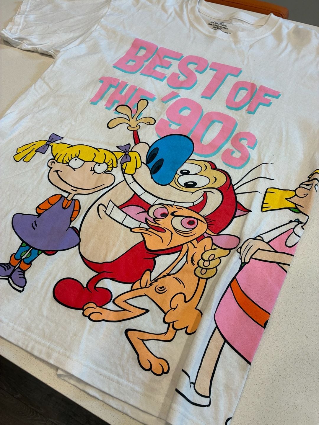 Nickelodeon Best Of The 90s T-Shirt XL White 5