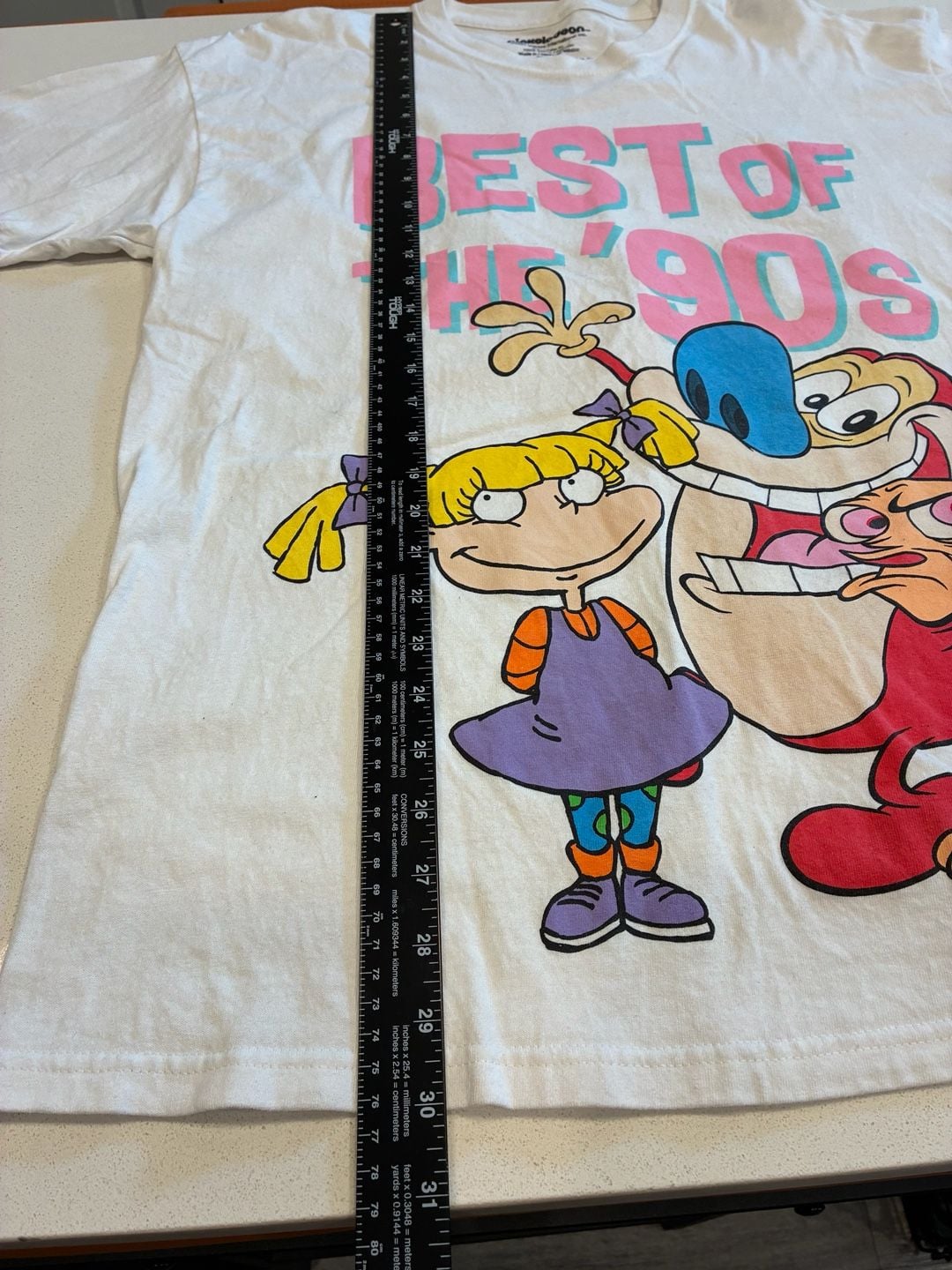 Nickelodeon Best Of The 90s T-Shirt XL White 7
