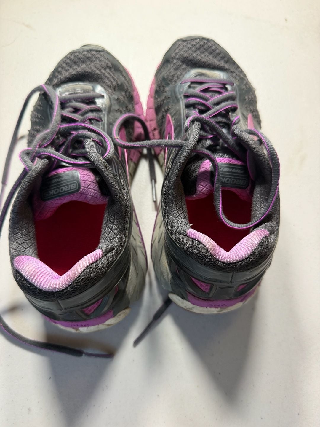 Brooks Ariel Running Shoes Size 7 Extra Wide Black Purple 4