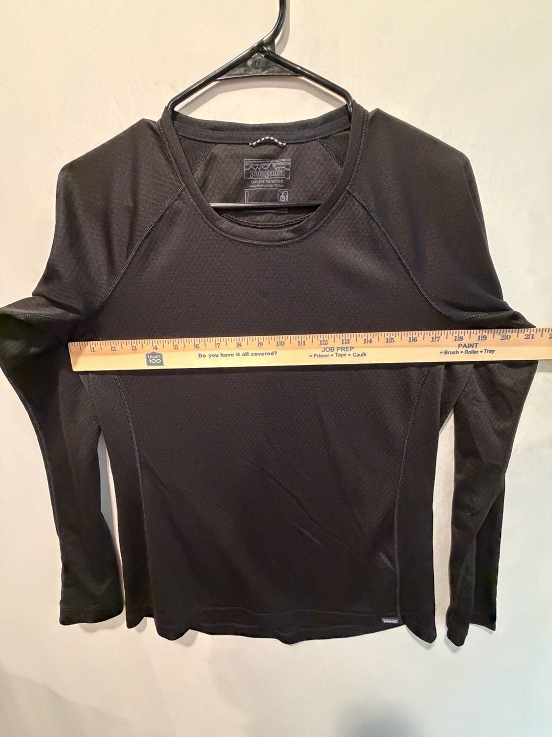Patagonia Capilene Midweight Crew Size L women’s Long Sleeve Top 7
