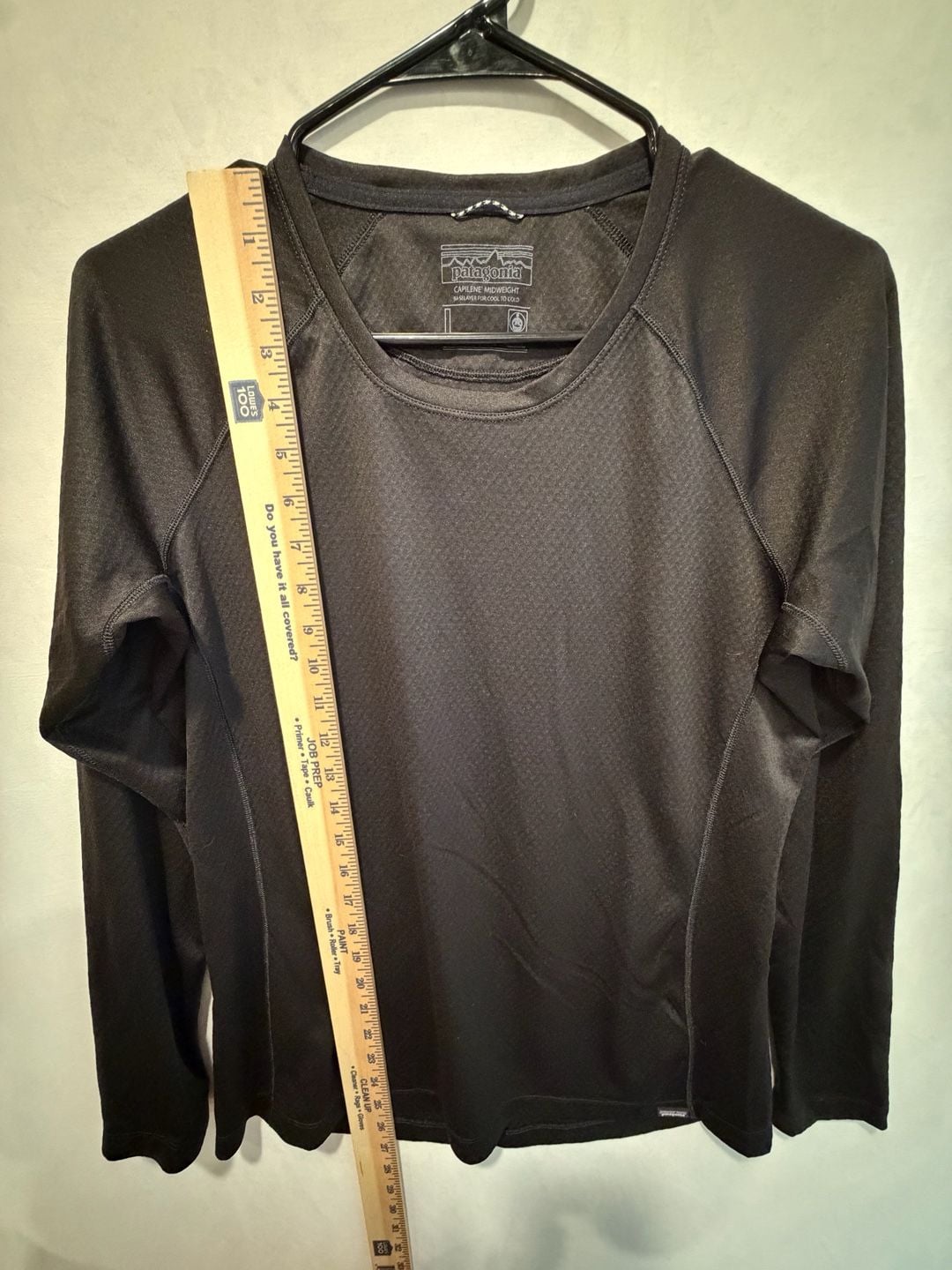 Patagonia Capilene Midweight Crew Size L women’s Long Sleeve Top 8