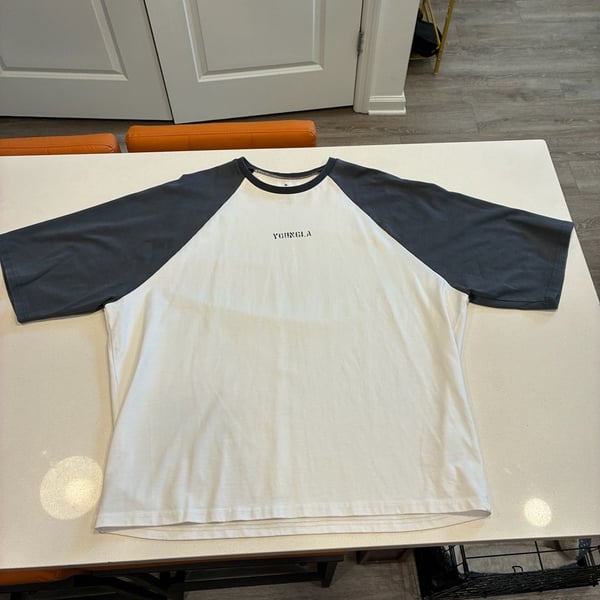 YoungLA 4139 Oversized Baseball Tee