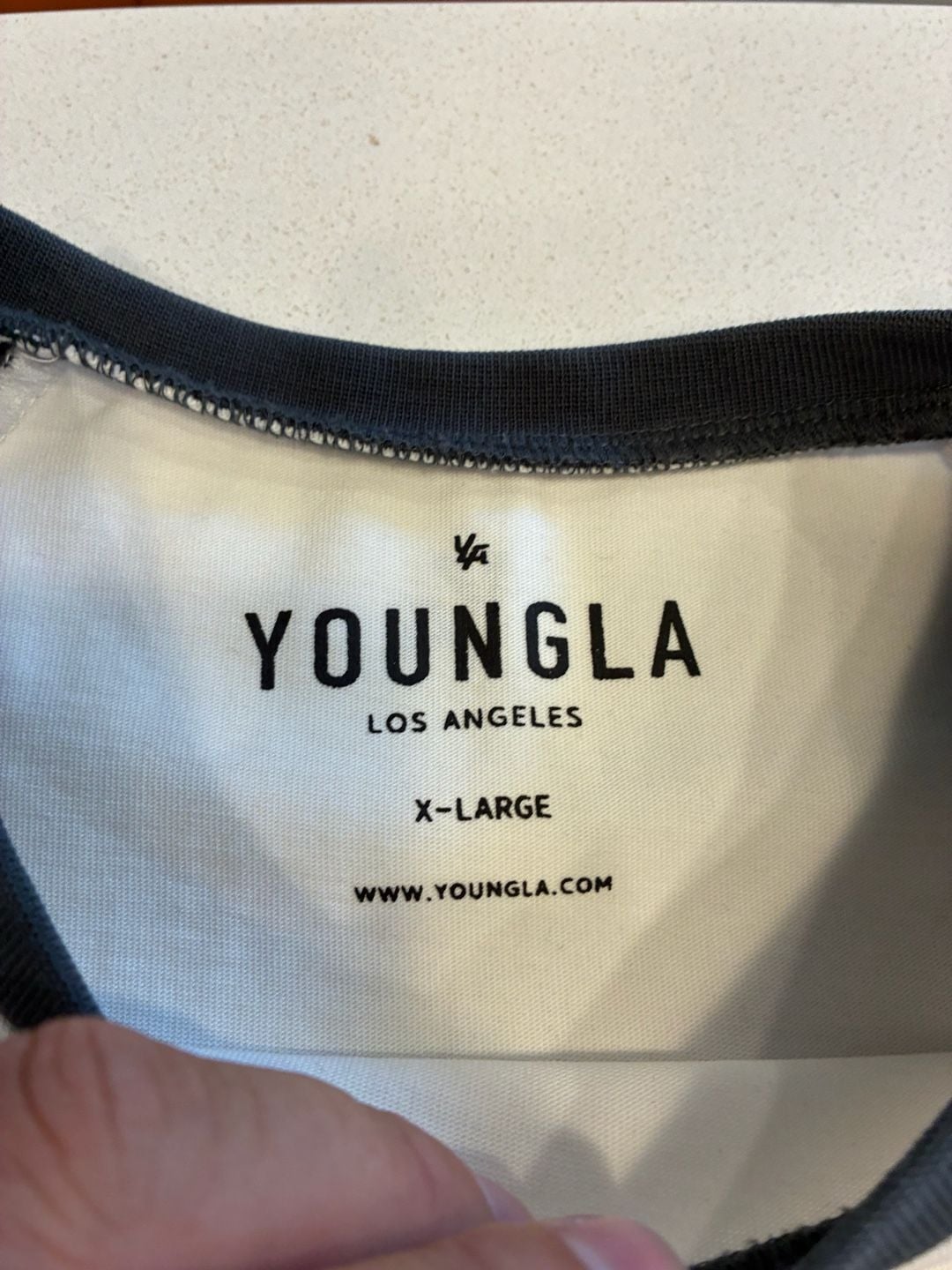 YoungLA 4139 Oversized Baseball Tee 4