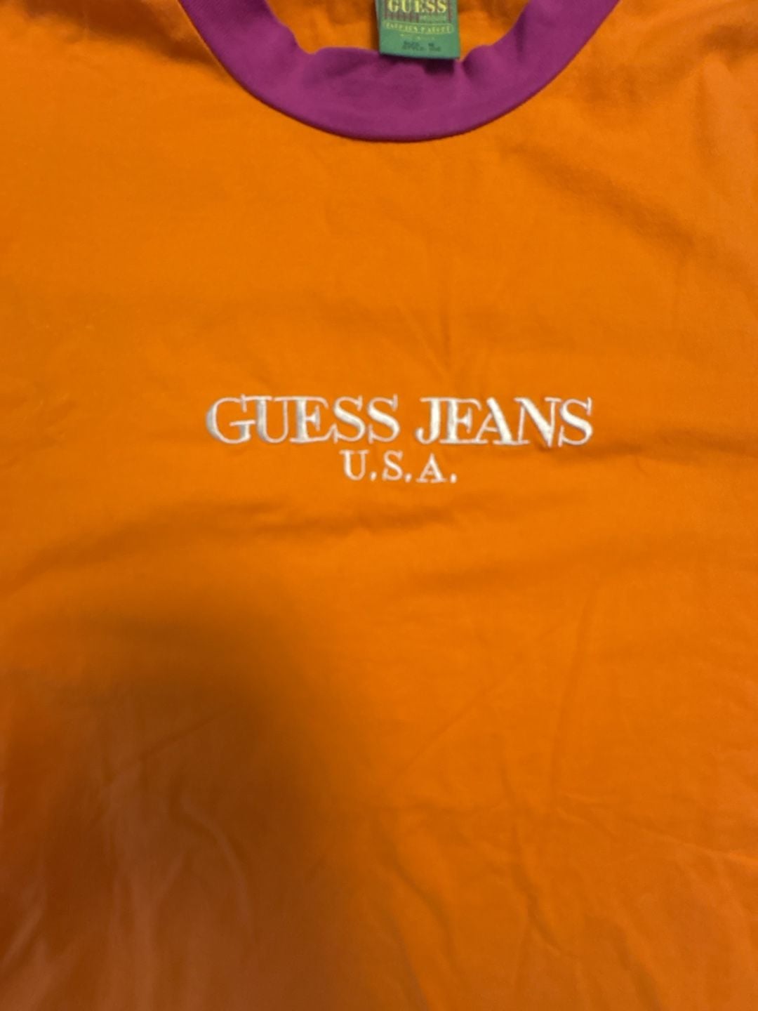 Guess Jeans x Sean Wotherspoon Farmers Market Colorblock T-Shirt Size M RARE 4
