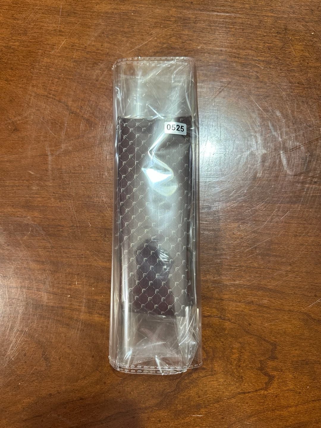 Wiesinger Necktie Burgundy Geometric Pattern Silk Tie 4