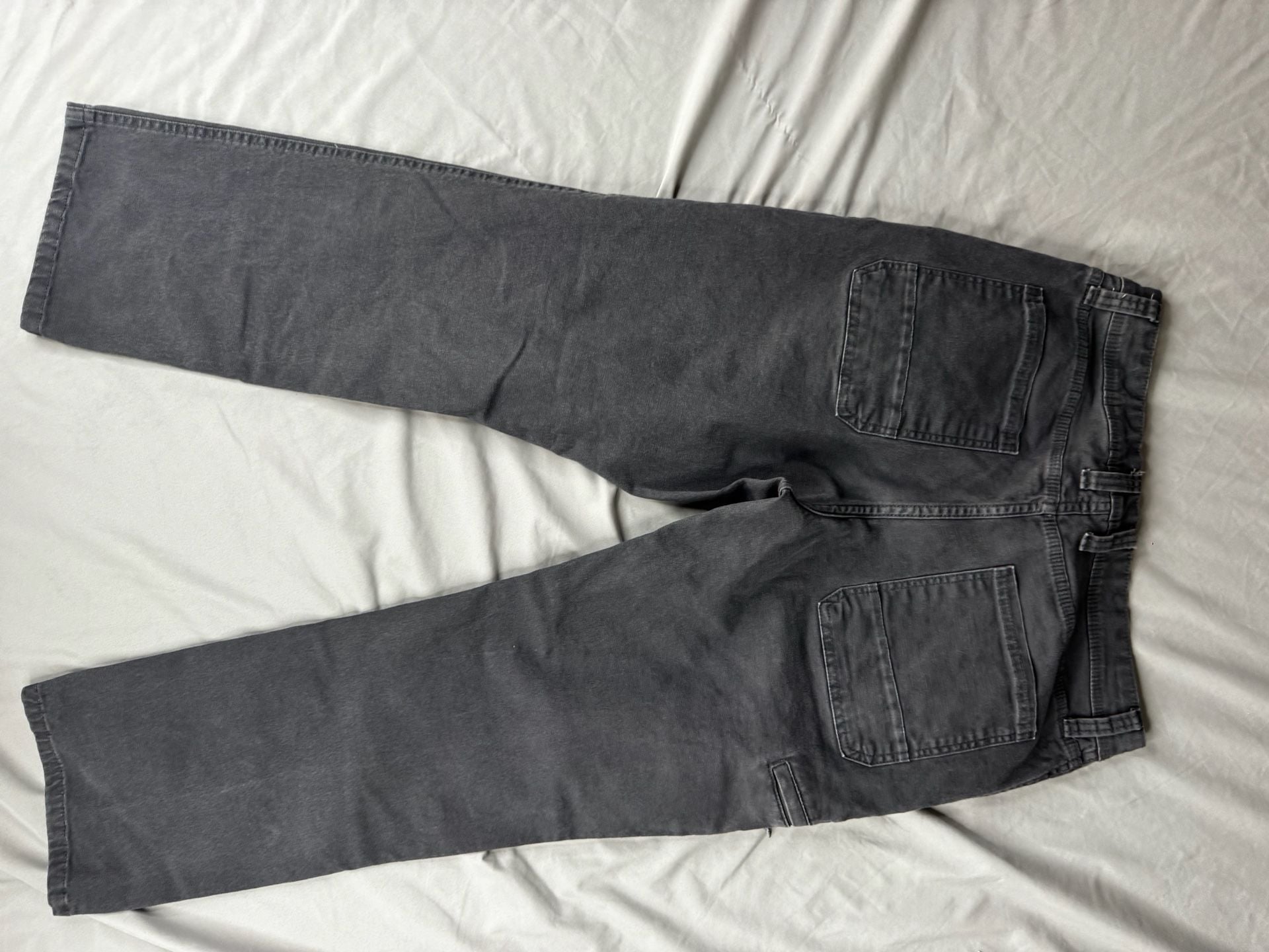 Weatherproof Vintage Pants Relaxed Fit 32x29 Gray Cotton Cargo Utility 3