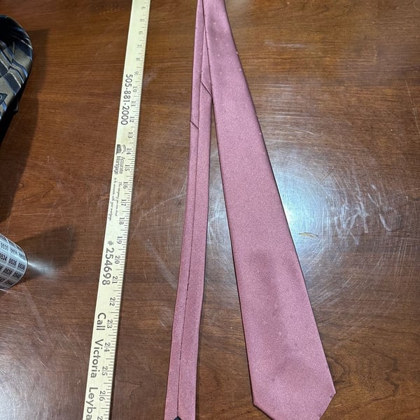 Buckingham Necktie Mauve Pink Micro Floral Silk Tie
