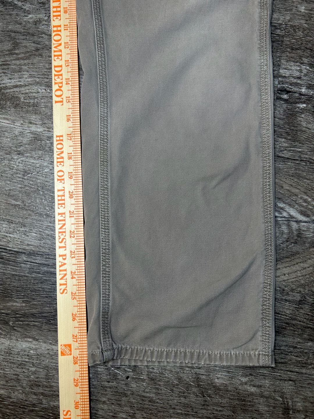 Carhartt B169 Men’s 34x30 Loose Fit Carpenter Work Pants Beige Tan Canvas Y2K 7