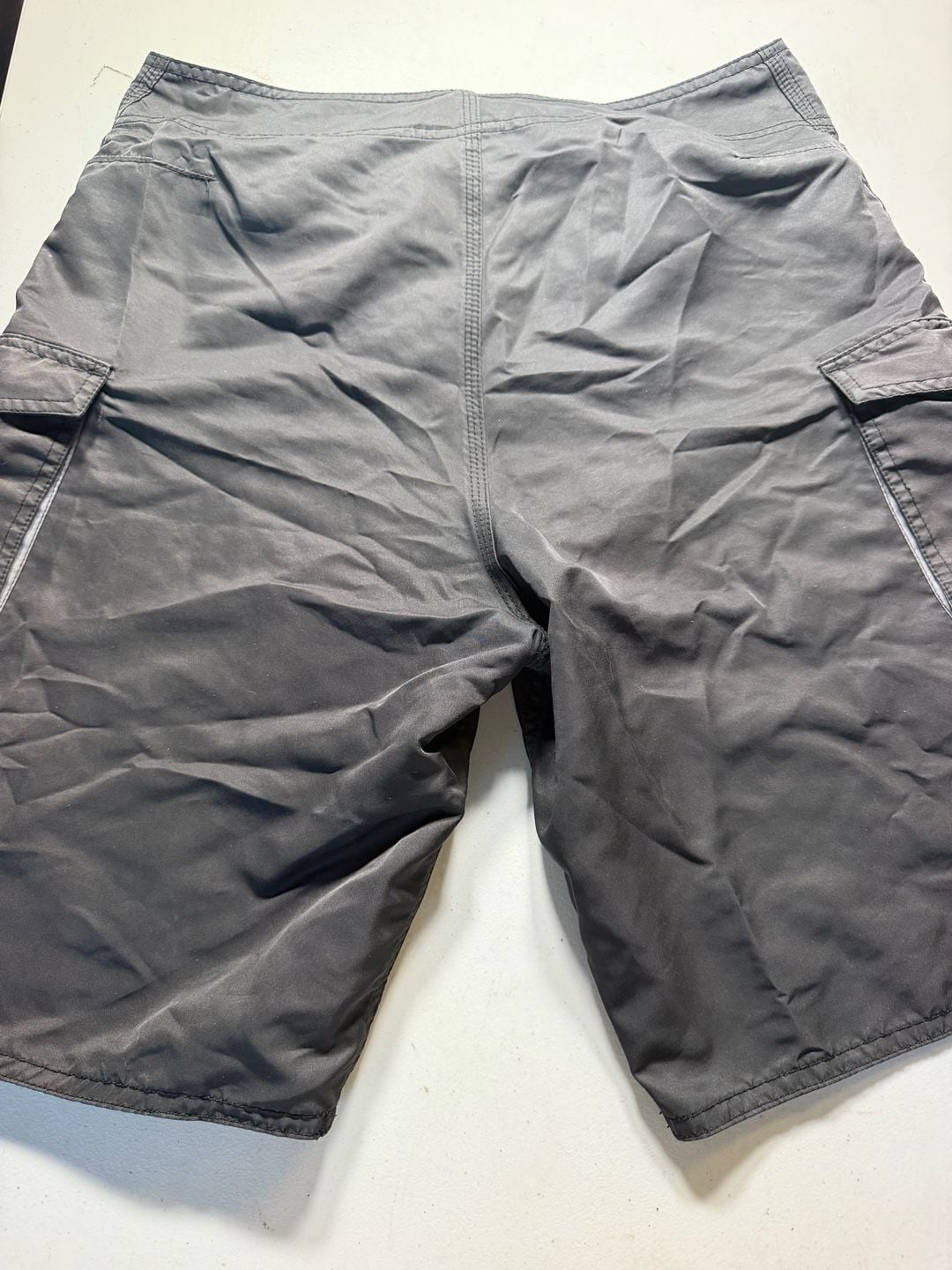 Ron Jon Surf Shop Boardshorts Size 32 Black Cargo Surf Shorts 4