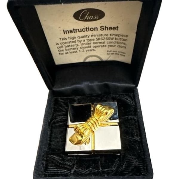 Classe Miniature Gift Box Clock