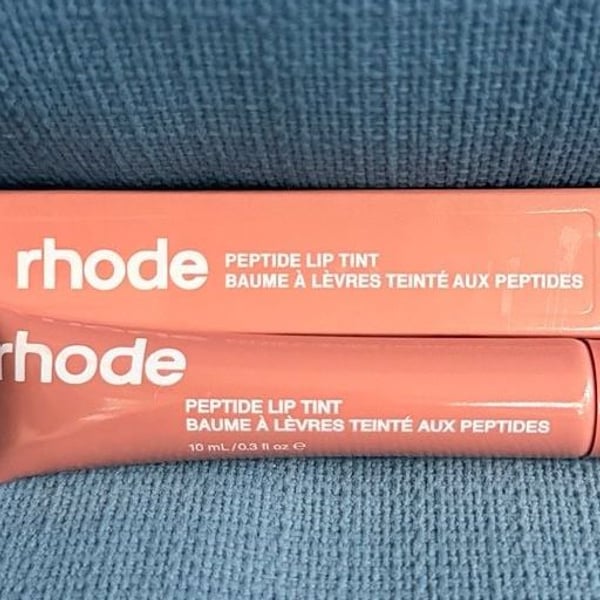 Rhode Peptide Lip Tint Toast collagen Treatment LIMITED EDT Haley Bieber 10 mL