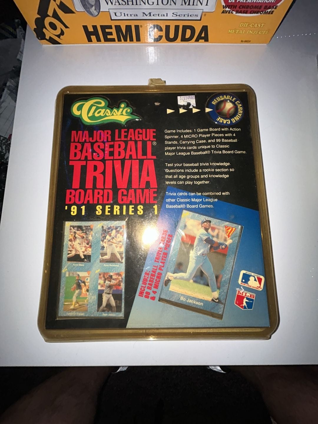 Classic Major League Baseball Trivia Board Game 91 Series 1 1