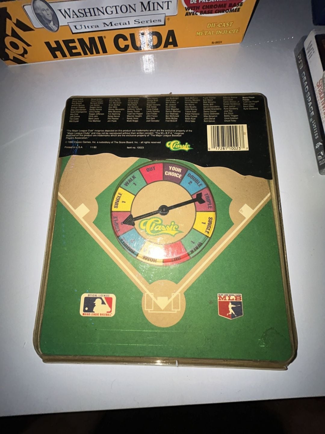 Classic Major League Baseball Trivia Board Game 91 Series 1 2