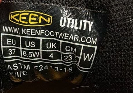 KEEN Utility Vista Energy Women’s 6.5W Steel Toe Work Shoes Industrial Safety 4
